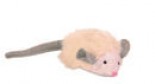 Pelė kailinė grojanti 6.5cm